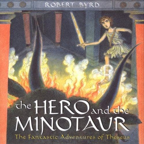 Cover of The hero and the minotaur by Robert Byrd