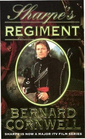 Cover of Sharpe's regiment by Bernard Cornwell