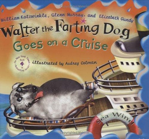 Cover of Walter the farting dog goes on a cruise by William Kotzwinkle