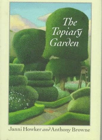 Cover of The topiary garden by Janni Howker