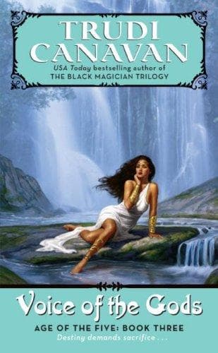 Cover of Voice of the Gods by Trudi Canavan