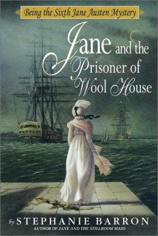 Cover of Jane and the prisoner of Wool House by Stephanie Barron