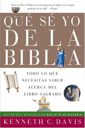 Cover of Que Se Yo de la Biblia by Kenneth C. Davis