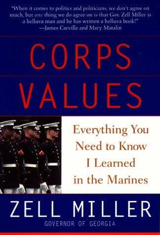 Cover of Corps Values by Zell Miller