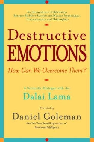 Cover of Destructive emotions by Daniel Goleman