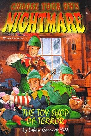 Cover of The toy shop of terror by Laban Carrick Hill