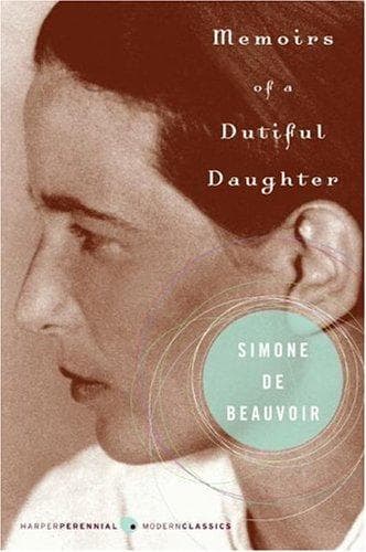 Cover of Mémoires d'une jeune fille rangée by Simone de Beauvoir