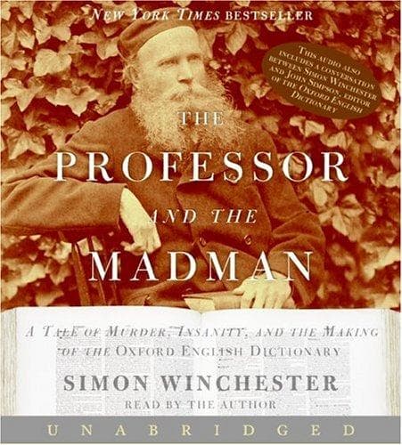 Cover of The Professor and the Madman CD by Simon Winchester