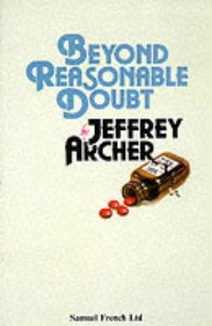 Cover of Beyond reasonable doubt by Jeffrey Archer