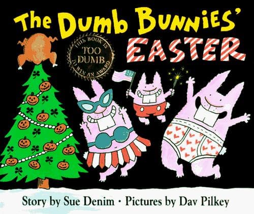 Cover of The Dumb Bunnies' Easter by Dav Pilkey