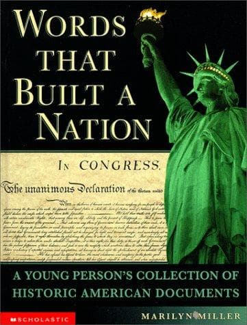 Cover of Words that built a nation by Miller, Marilyn