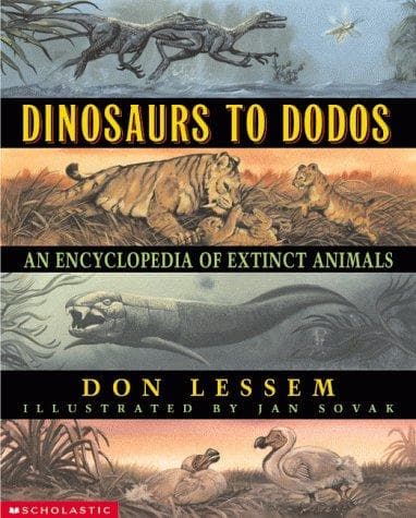 Cover of Dinosaurs to dodos by Don Lessem