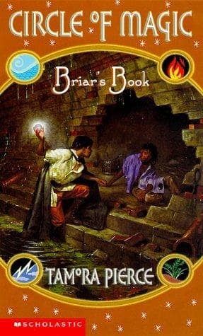 Cover of Briar's book by Tamora Pierce