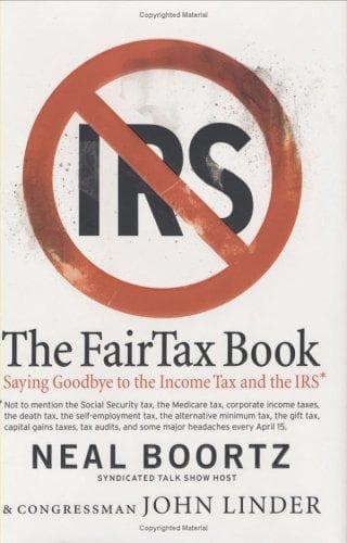 Cover of The FairTax book by Neal Boortz