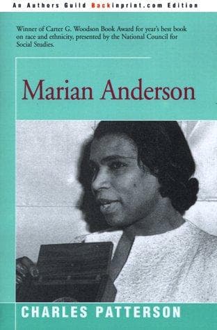 Cover of Marian Anderson by Charles Patterson