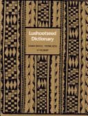 Cover of Lushootseed dictionary by Dawn Bates, linguist