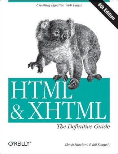 Cover of HTML & XHTML by Chuck Musciano