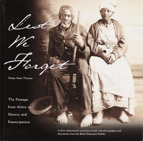 Cover of Lest we forget by Velma Maia Thomas