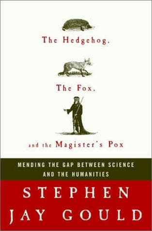 Cover of The hedgehog, the fox, and the magister's pox by Stephen Jay Gould