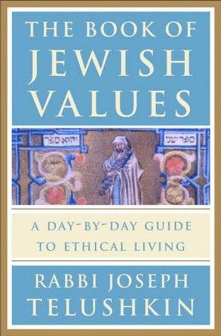 Cover of The Book of Jewish Values by Joseph Telushkin