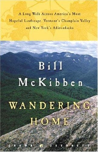 Cover of Wandering home by Bill McKibben