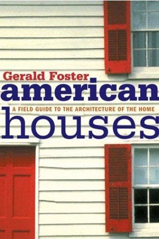 Cover of American houses by Gerald L. Foster
