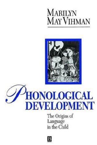 Cover of Phonological development by Marilyn May Vihman