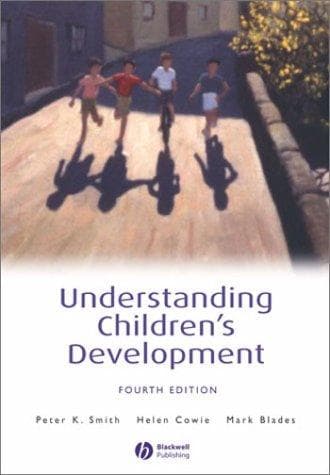 Cover of Understanding children's development by Peter K. Smith