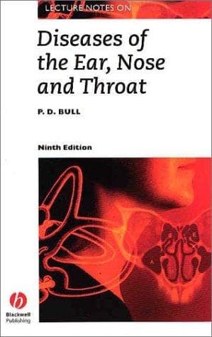 Cover of Lecture Notes on Diseases of the Ear, Nose, and Throat (Lecture Notes Series (Blackwell Scientific Publications).) by P. D. Bull