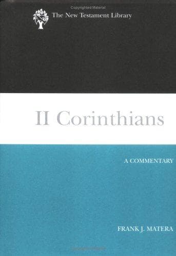Cover of II Corinthians by Frank J. Matera