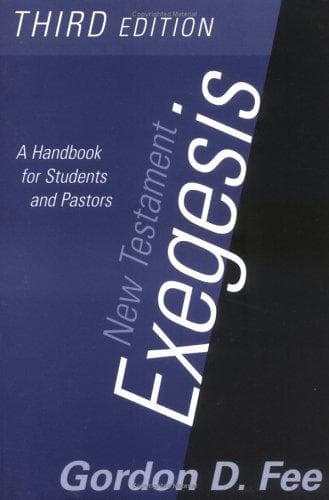 Cover of New Testament exegesis by Gordon D. Fee