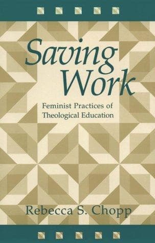 Cover of Saving work by Rebecca S. Chopp