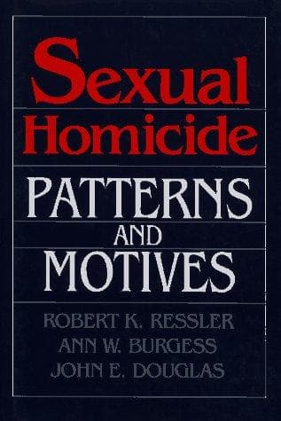 Cover of Sexual homicide by John Douglas