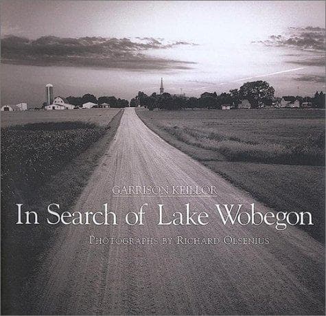 Cover of In search of Lake Wobegon by Garrison Keillor