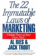 Cover of The 22 immutable laws of marketing by Al Ries
