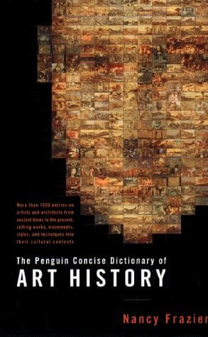 Cover of The Penguin concise dictionary of art history by Nancy Frazier