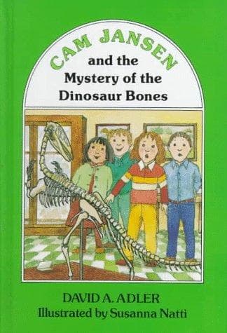 Cover of Cam Jansen and the mystery of the dinosaur bones by David A. Adler