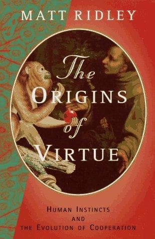 Cover of The origins of virtue by Matt Ridley