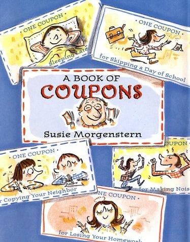 Cover of A book of coupons by Susie Morgenstern