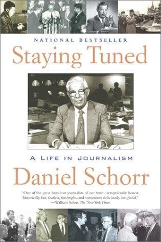 Cover of Staying Tuned by Daniel Schorr