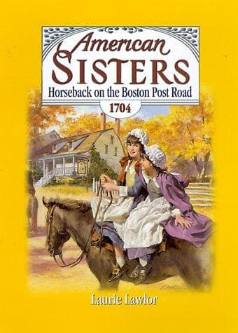 Cover of Horseback on the Boston Post Road, 1704 by Laurie Lawlor