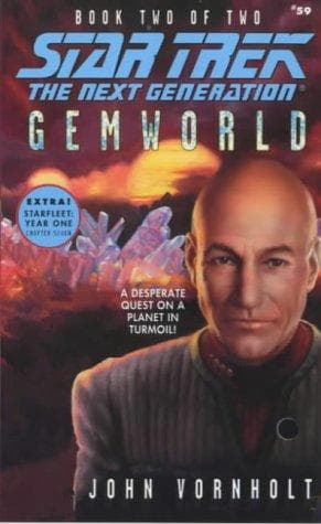 Cover of Star Trek The Next Generation - Gemworld 2 by John Vornholt