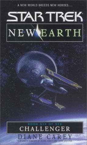 Cover of Star Trek - New Earth - Challenger by Diane Carey