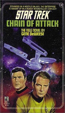 Cover of Star Trek - Chain of Attack by Gene DeWeese