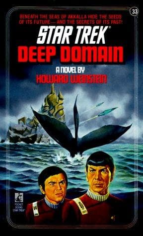 Cover of Star Trek - Deep Domain by Howard Weinstein