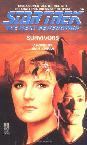 Cover of Star Trek The Next Generation - Survivors by Jean Lorrah
