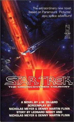 Cover of Star Trek VI - The Undiscovered Country by J. M. Dillard