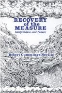 Cover of Recovery of the measure by Robert C. Neville