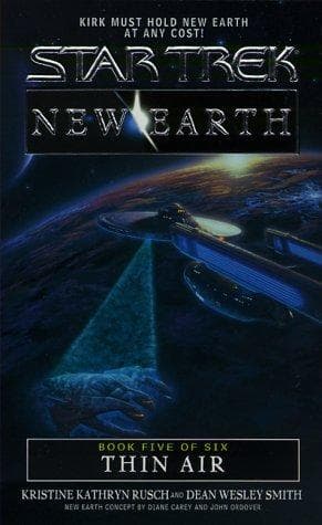 Cover of Star Trek - New Earth - Thin Air by Kristine Kathryn Rusch
