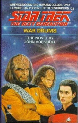 Cover of Star Trek The Next Generation - War Drums by John Vornholt